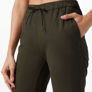 Lululemon Athletica Dark Green Joggers
